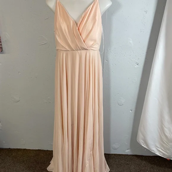 Lulus blush briandsmaid dress‎ - Picture 2 of 12